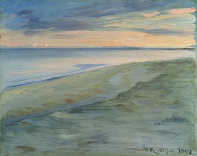 La plage, Skagen, 1902 - Peder Severin Krøyer